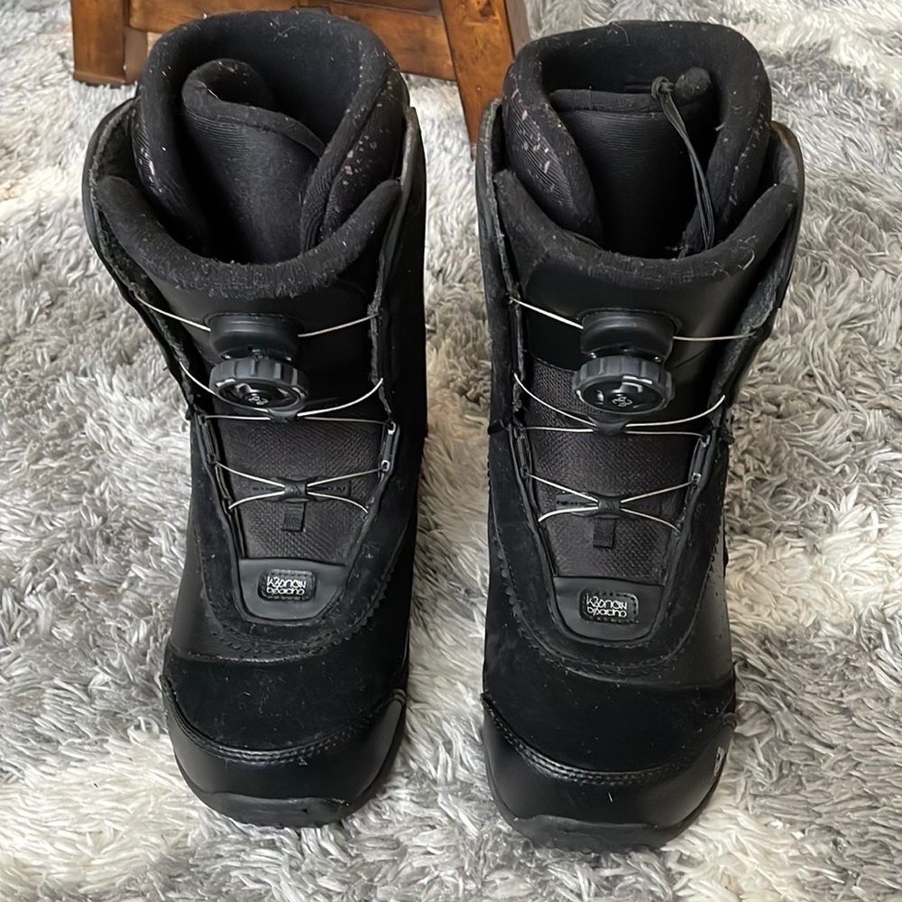K2 Haven boa coiler leather and suede snowboarding boots